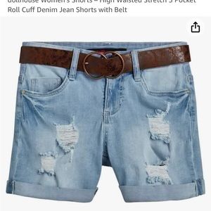 Amazon distressed shorts light denim these shorts have some stretch